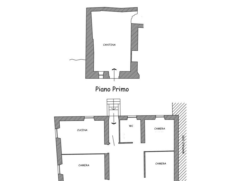 Appartamento in Vendita a Camogli, 55'587€, 119 m²
