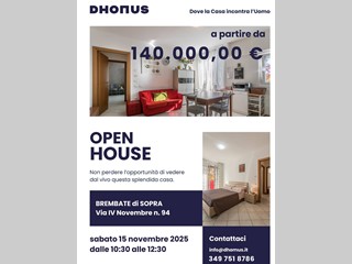 Bilocale in Vendita a Brembate di Sopra, 140'000€, 53 m²