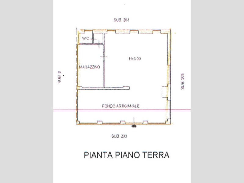 Immobile commerciale in Affitto a Lucca, 1'500€, 100 m²