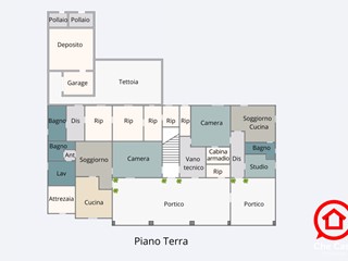 Casa Indipendente in Vendita a Cesena, zona San Martino in Fiume, 398'000&euro;, 330 m², con Box