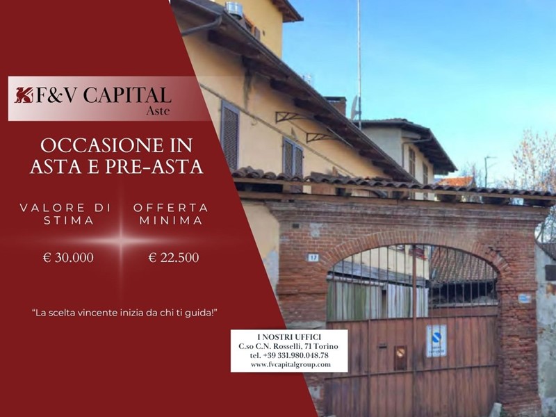 Monolocale in Vendita a Rivoli, 22'500&euro;, 46 m²