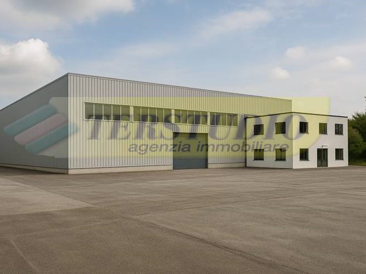 Capannone in Vendita a Barzana, 2100 m²