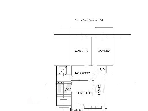 Appartamento in Vendita a Grugliasco, 126'300&euro;, 85 m²