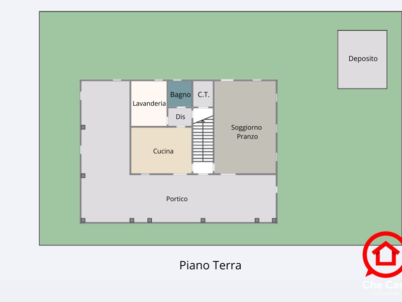 Casa Indipendente in Vendita a Cesena, zona Gattolino, 158'000&euro;, 321 m²