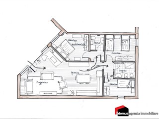 Appartamento in Vendita a Tonezza del Cimone, 185'000&euro;, 100 m²