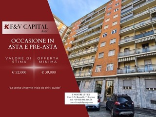 Trilocale in Vendita a Torino, 39'000&euro;, 50 m²