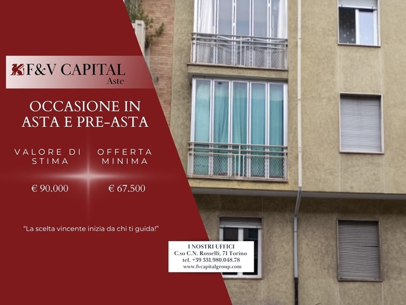 Trilocale in Vendita a Torino, 67'500&euro;, 81 m²