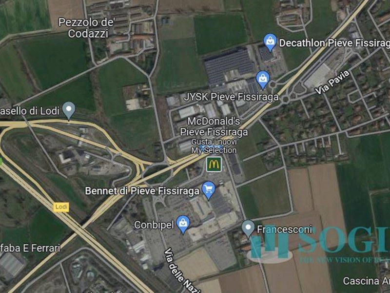Terreno industriale in Vendita a Pieve Fissiraga, 2'500'000€, 39216 m²
