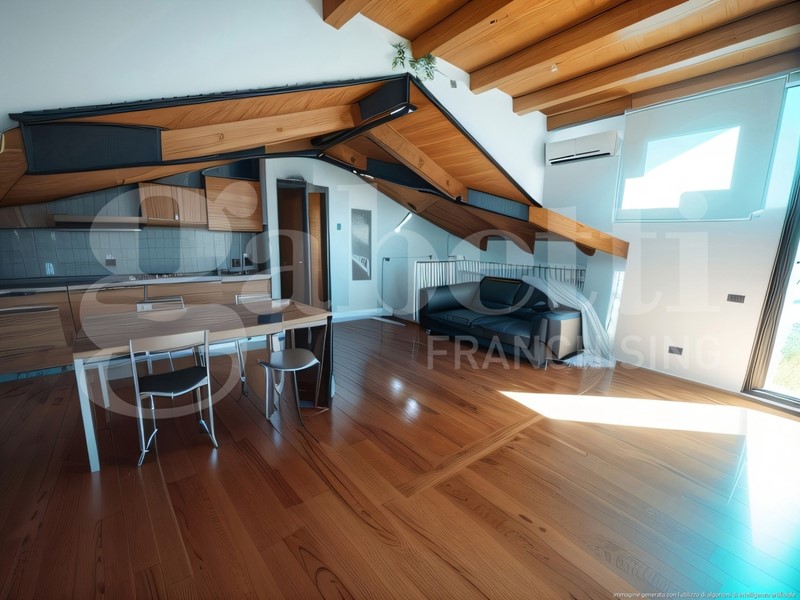 Attico in Vendita a Treviso, 190'000€, 60 m², arredato