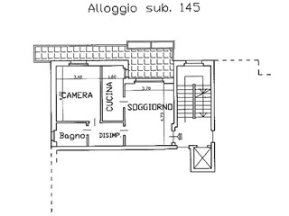 Appartamento in Vendita a Cuneo, 93'600€, 101 m², con Box
