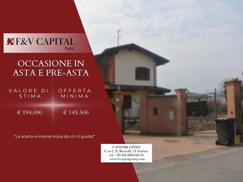 Villa in Vendita a Pavone Canavese, 145'500&euro;, 159 m²