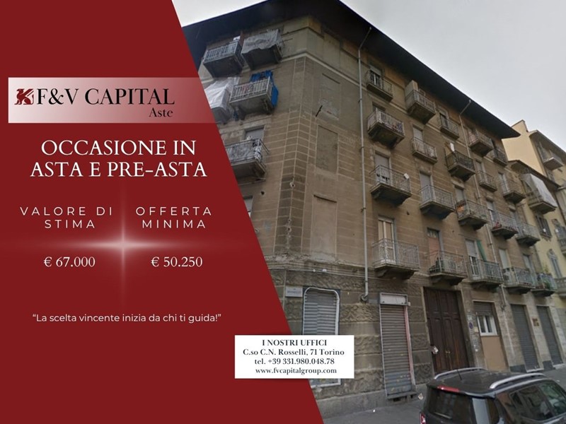 Appartamento in Vendita a Torino, 50'250&euro;, 74 m²