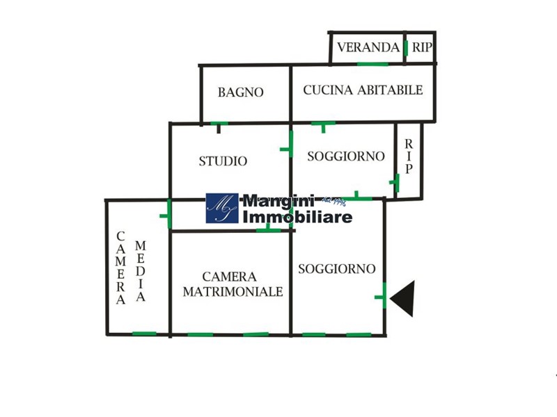 Quadrilocale in Vendita a Livorno, 145'000€, 131 m²