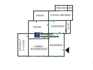 Quadrilocale in Vendita a Livorno, 145'000€, 131 m²