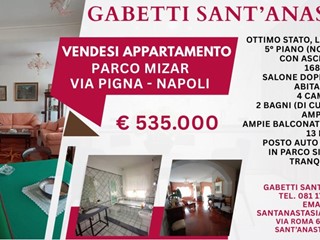 Appartamento in Vendita a Napoli, 535'000&euro;, 168 m²