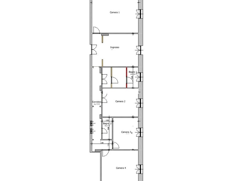 Ufficio in Vendita a Genova, 176'250&euro;, 160 m²