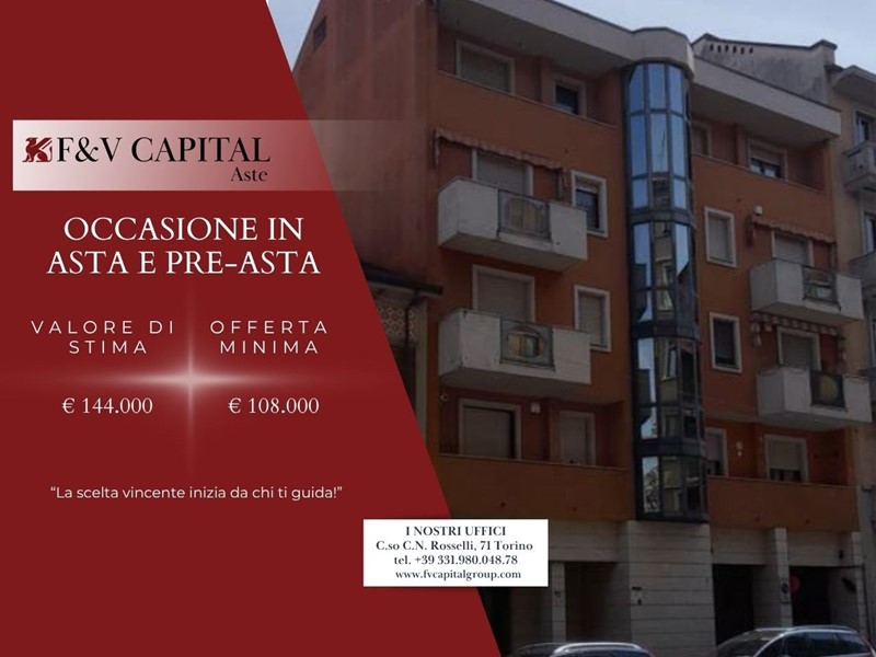 Appartamento in Vendita a Torino, 108'000&euro;, 133 m²