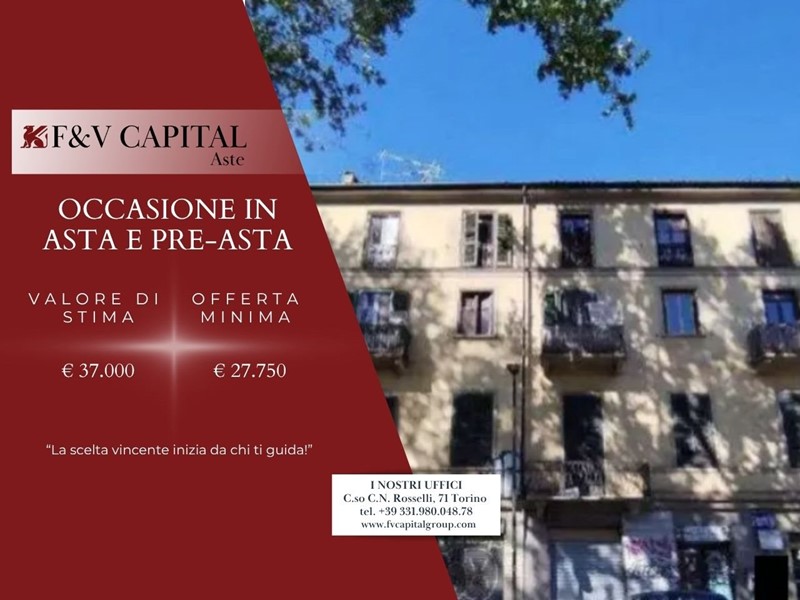Bilocale in Vendita a Torino, 27'750&euro;, 45 m²
