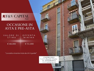 Trilocale in Vendita a Torino, 51'000&euro;, 59 m²