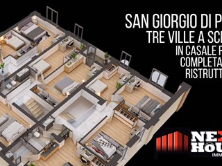 Villetta a schiera in Vendita a San Giorgio di Piano, 390'000€, 155 m²