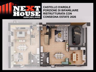 Villetta a schiera in Vendita a Castello d'Argile, 370'000€, 170 m²