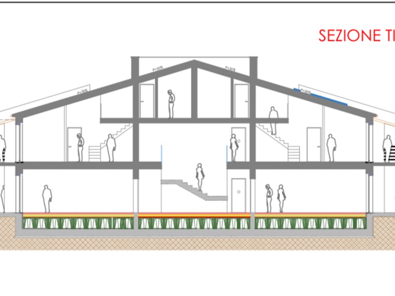 Quadrilocale in Vendita a Castelnuovo Magra, 235'648€, 84 m²
