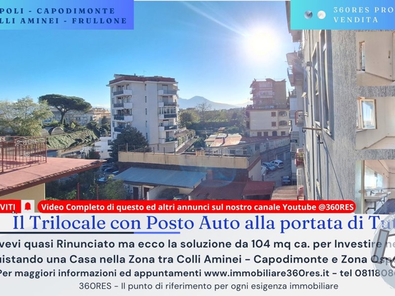 Trilocale in Vendita a Napoli, 125'000&euro;, 104 m²