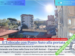 Trilocale in Vendita a Napoli, 125'000&euro;, 104 m²