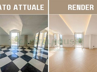 Attico in Vendita a San Prisco, 220'000&euro;, 132 m²