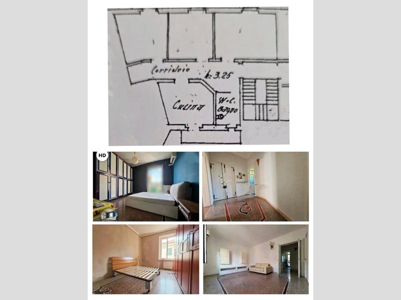 Appartamento in Vendita a Genova, 80'000&euro;, 100 m²