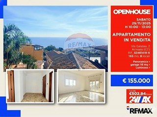 Appartamento in Vendita a Acireale, 155'000€, 193 m²