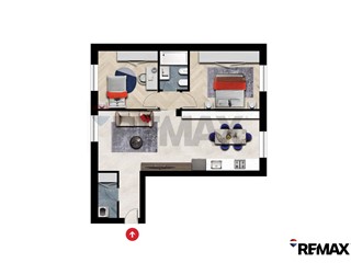 Trilocale in Vendita a Milano, 465'000&euro;, 82 m²