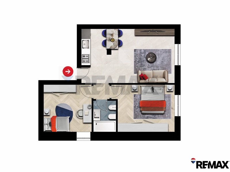 Trilocale in Vendita a Milano, 385'000&euro;, 68 m²