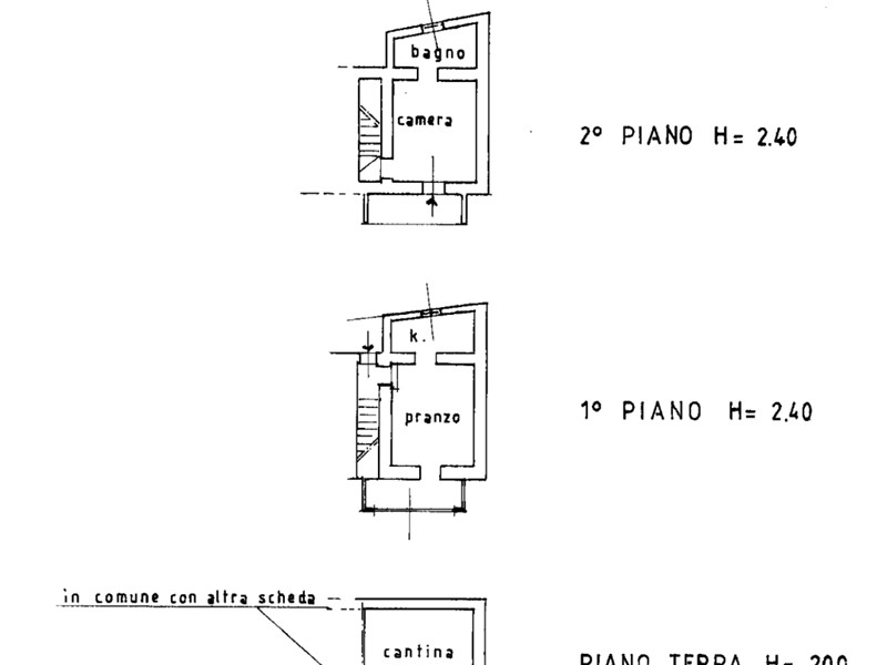Casa Indipendente in Vendita a Cusino, 50'000&euro;, 68 m²