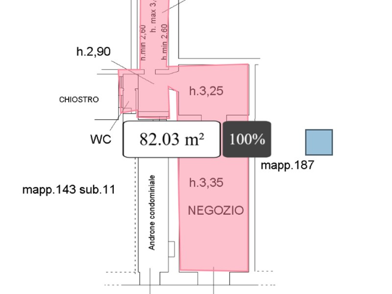 Immobile commerciale in Vendita a Sarzana, 700&euro;, 85 m²