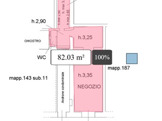 Immobile commerciale in Vendita a Sarzana, 700€, 85 m²