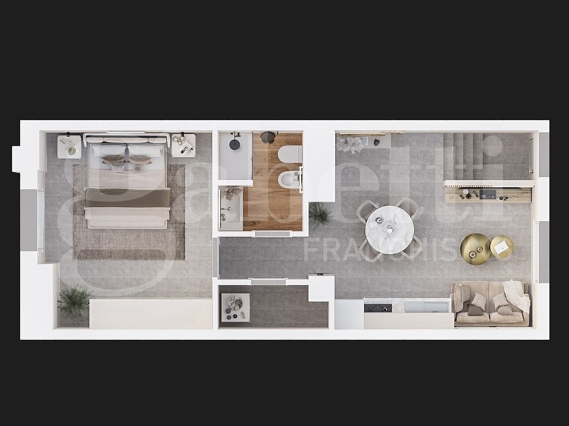 Bilocale in Vendita a Bologna, 179'500€, 45 m²