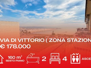 Appartamento in Vendita a Manfredonia, 178'000&euro;, 160 m²