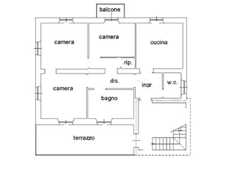 Appartamento in Vendita a Ponti, 48'638&euro;, 125 m²