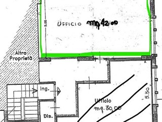 Ufficio in Affitto a Pontedera, 400&euro;, 42 m²
