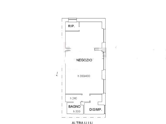 Immobile commerciale in Vendita a Alessandria, zona Valmadonna, 16'031&euro;, 85 m²