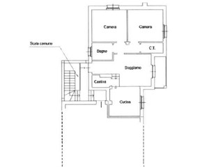 Appartamento in Vendita a Alessandria, zona Valle San Bartolomeo, 42'750&euro;, 90 m²