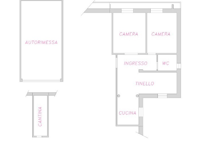 Appartamento in Vendita a Vigliano Biellese, 12'752€, 97 m², con Box
