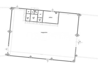 Capannone in Affitto a Capannori, 2'500&euro;, 500 m²