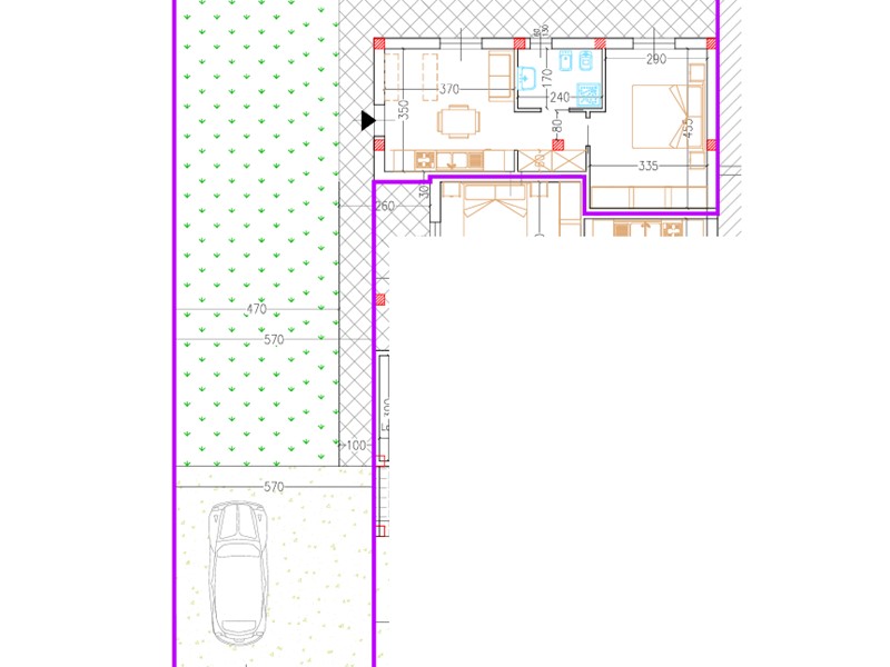 Villa bifamiliare in Vendita a Grosseto, zona Roselle, 165'000&euro;, 50 m²