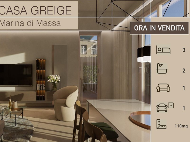 Appartamento in Vendita a Massa, zona Marina di Massa, 340'000€, 100 m²