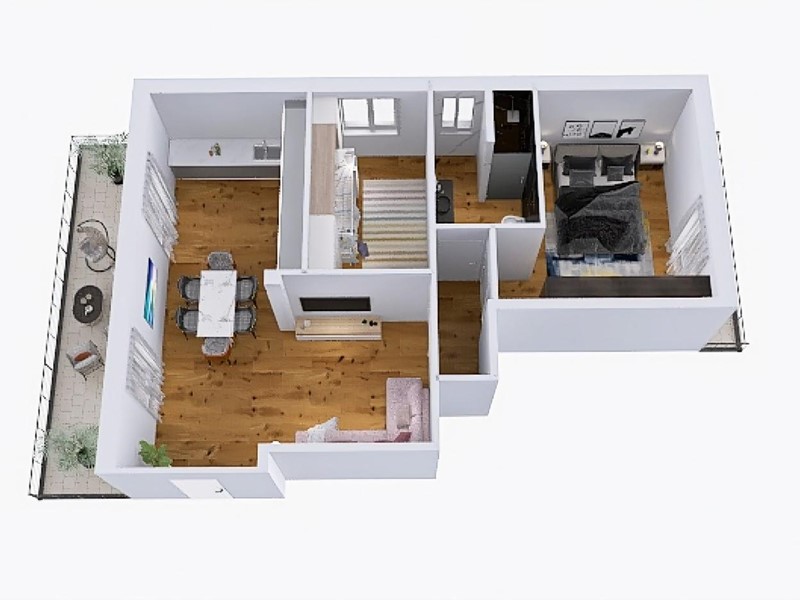 Trilocale in Vendita a Pistoia, 189'000€, 85 m²