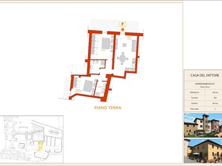 Trilocale in Vendita a Siena, 295'000€, 88 m²