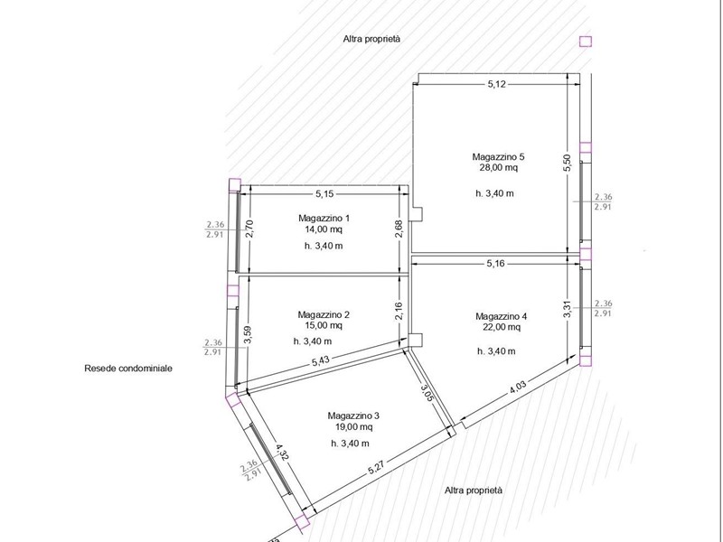 Box in Vendita a Poggibonsi, 23'000€, 18 m², con Box