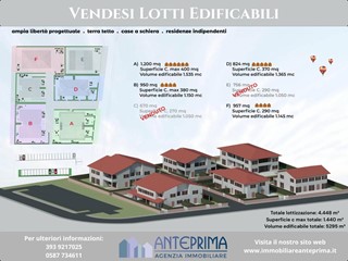 Terreno edificabile in Vendita a Ponsacco, 148'000&euro;, 824 m²